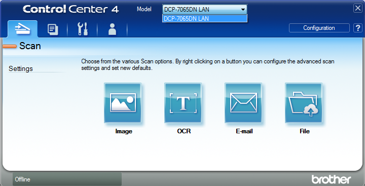 brother control center software download